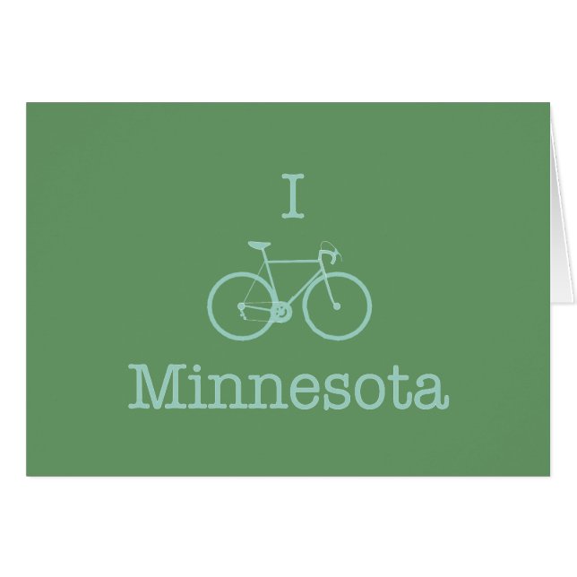I Bike Minnesota (Anverso (Horizontal))