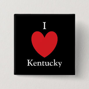 I botón de Kentucky del corazón