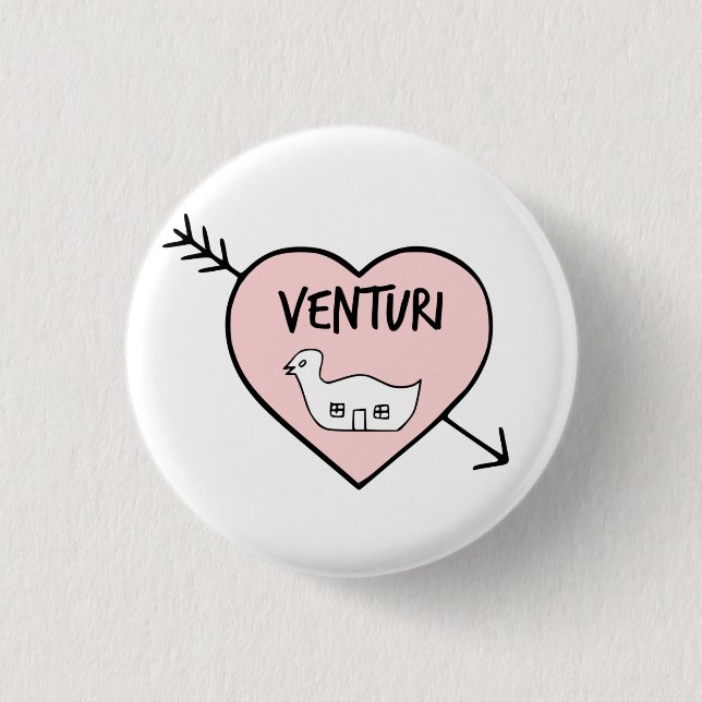 I botón de Robert Venturi del corazón (Anverso)