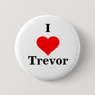 I botón de Trevor del corazón