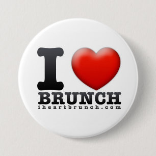 I botón del brunch del corazón
