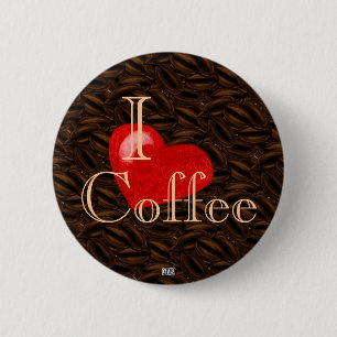 I botón del café del corazón