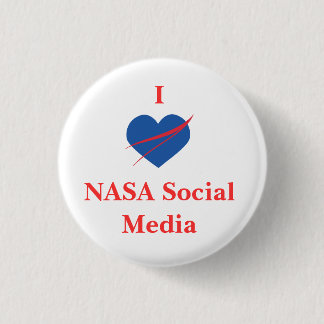 I botón social de los medios de la NASA del