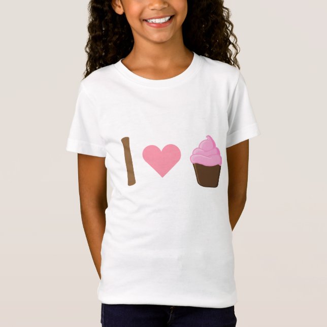 I camisa rosada de las magdalenas del corazón (Anverso)