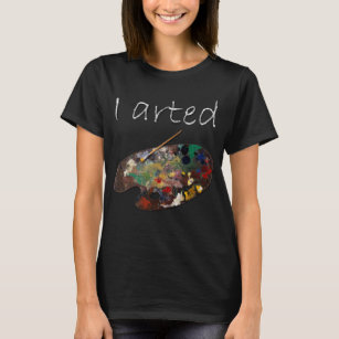 I camiseta de Arted - camisa divertida del arte -