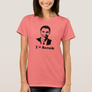 I camiseta de Barack del corazón