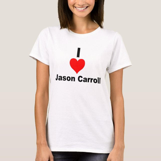 I camiseta de Jason Carroll del corazón (Anverso)