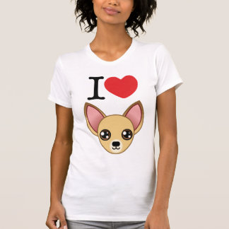 I camiseta de las chihuahuas del corazón