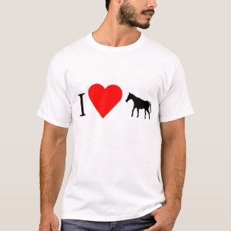 I camiseta de los caballos del corazón