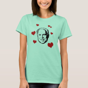 I camiseta de McCain del corazón