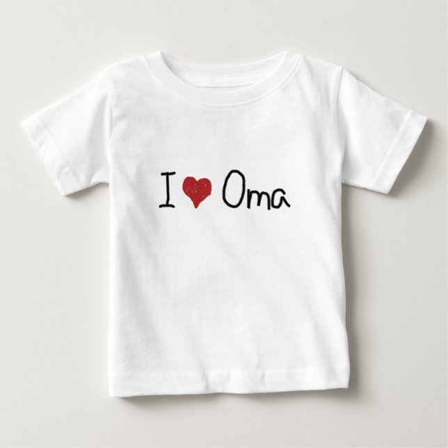 I camiseta de Oma del corazón (Anverso)