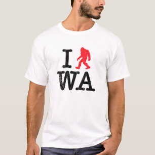 I camiseta de Squatch WA (Washington)