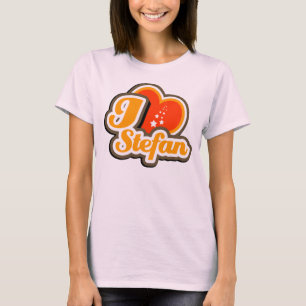 I camiseta de Stefan del corazón