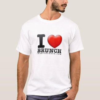 I camiseta del brunch del corazón