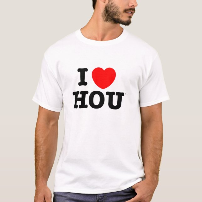 I camiseta del corazón HOU (Anverso)