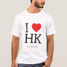 I camisetas de HK del corazón (Hong Kong)