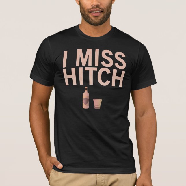 I camisetas de Srta. Hitch (luz en oscuridad) (Anverso)