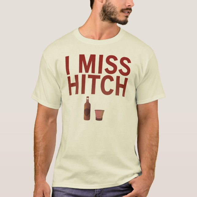 I camisetas de Srta. Hitch (oscuro en luz) (Anverso)