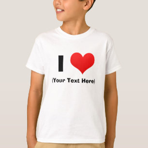I camisetas personalizadas corazón
