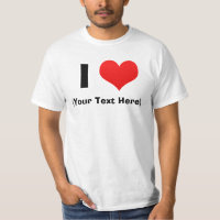 I camisetas personalizadas corazón