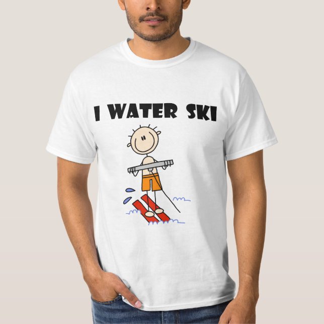 I camisetas y regalos del esquí acuático (Anverso)