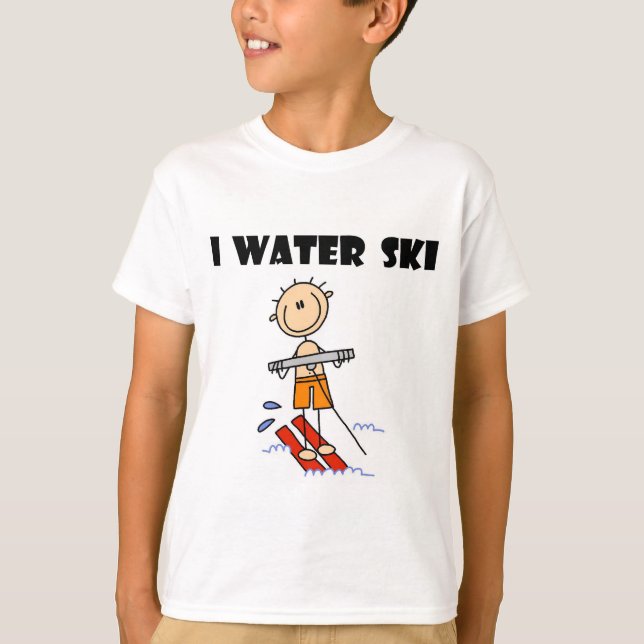 I camisetas y regalos del esquí acuático (Anverso)