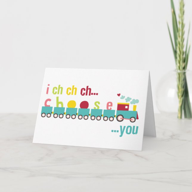 I ch ch le elige tarjeta de las tarjetas del día (Anverso)