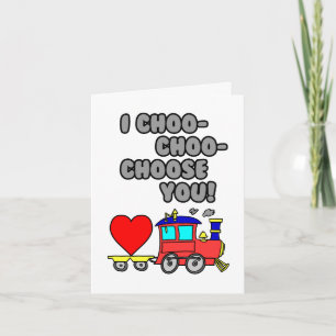 I Choo Choo le elige tarjeta del el día de San