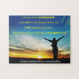 I Choose to be Unstoppable 252-piece puzzle