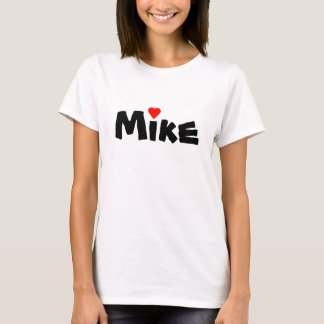 ¿I corazón (amor) Mike o? Camiseta