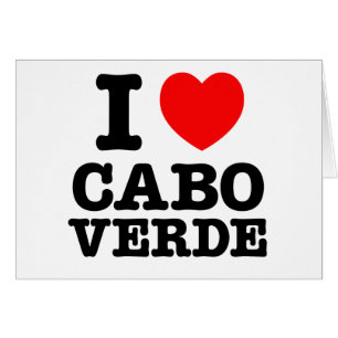I corazón Cabo Verde