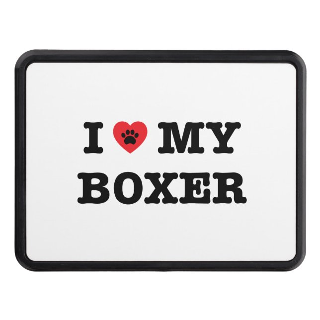 I corazón mi cubierta del remolque de enganche del (Anverso)