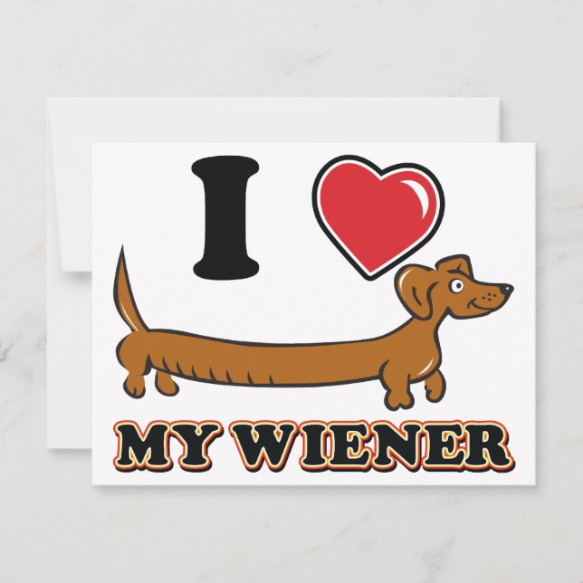I-CORAZÓN-MI-WEINER (Anverso)