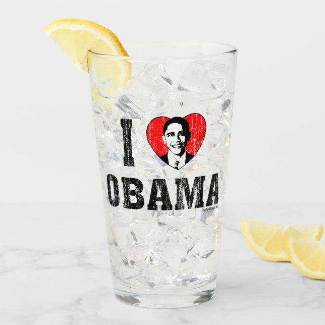 I corazón Obama (Anverso (hielo))