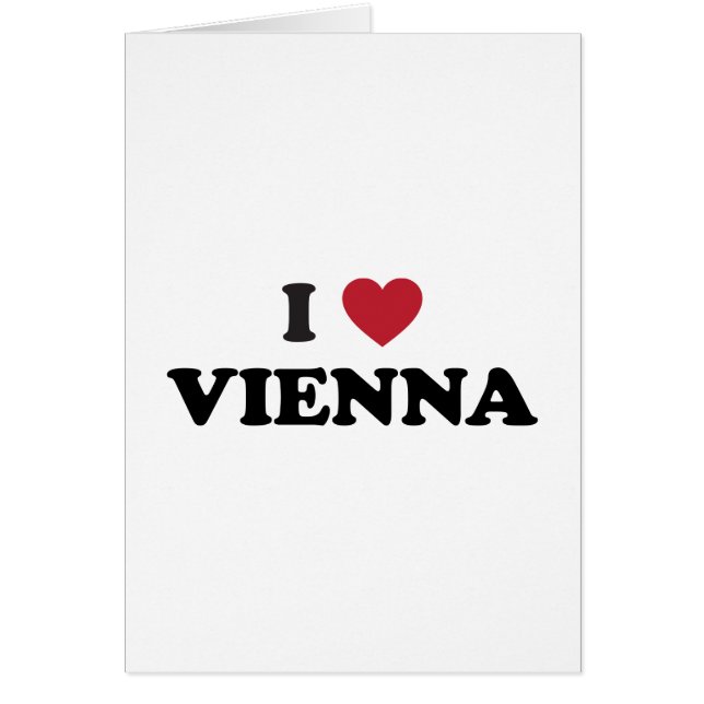 I corazón Viena Austria (Frente)