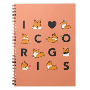 I cuaderno el   CorgiThings de los Corgis del