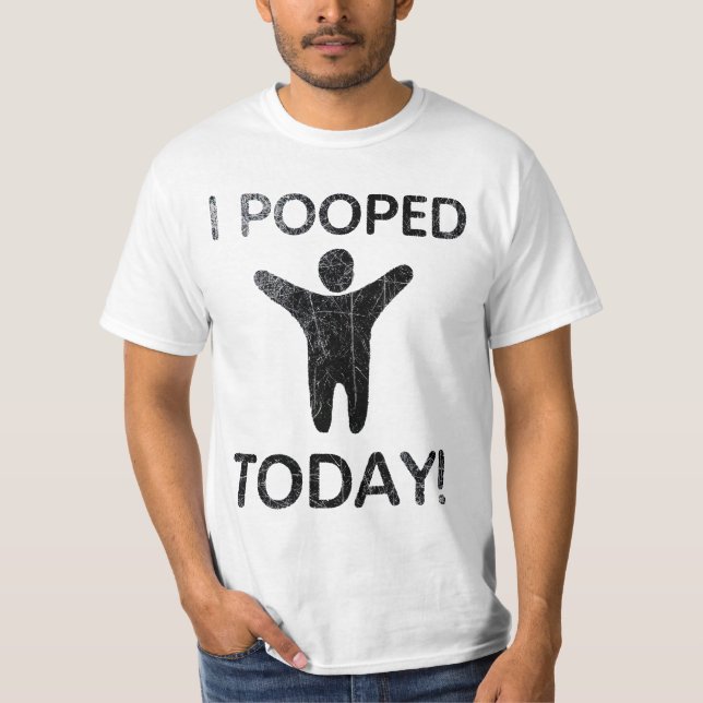 I de Pooped camiseta hoy (Anverso)