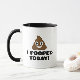 I de Pooped taza de café hoy