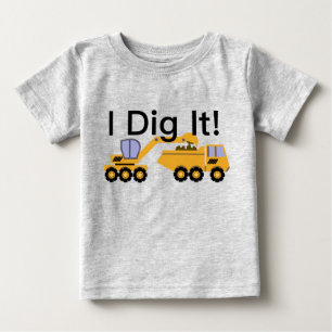 I Dig It Design - Baby Fine Jersey Camiseta