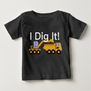 I Dig It Design - Camiseta Baby Fine Jersey