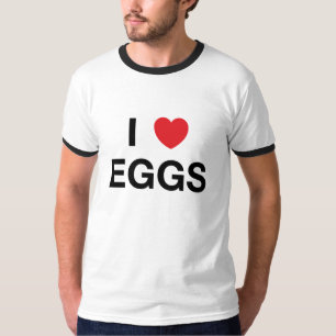 I el CORAZÓN EGGS la camiseta