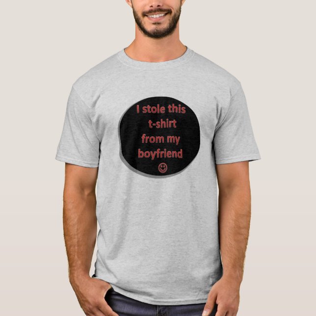 I estola esta camiseta de mi novio (Anverso)