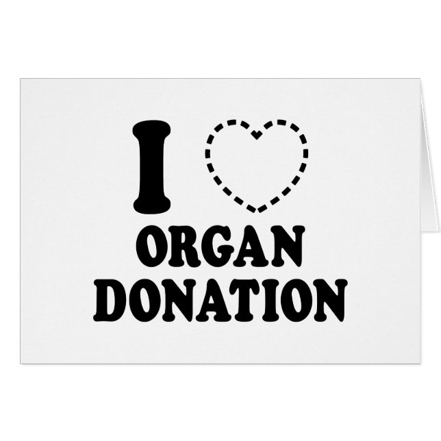 I {FALTA EL CORAZÓN} TARJETA DE DONACIÓN DE ÓRGANO (Anverso (Horizontal))