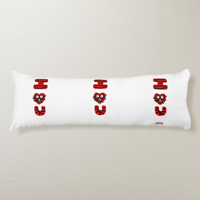 I Fuzosa Almohada Corporal U (Anverso)