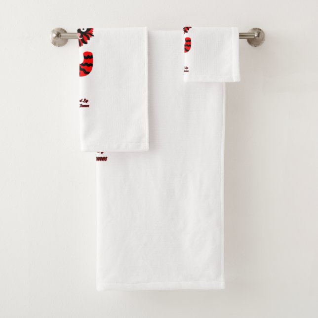 I Fuzzy U Bathroom Set (In situ)