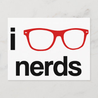 i :gafas: postal de los nerds