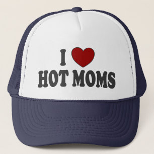 I gorra caliente del camionero de las mamáes del