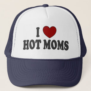 I gorra caliente del camionero de las mamáes del