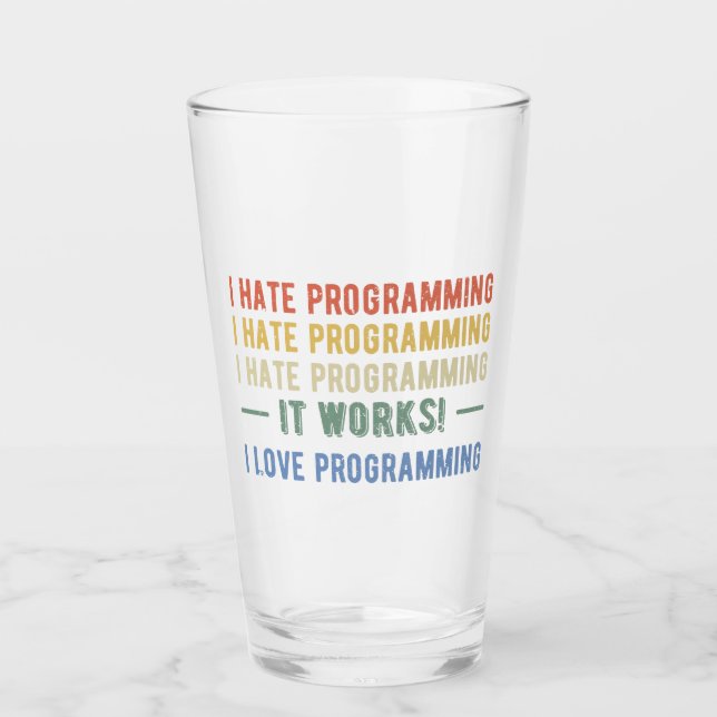 I Hate Programation - Divertido Programador I (Anverso)