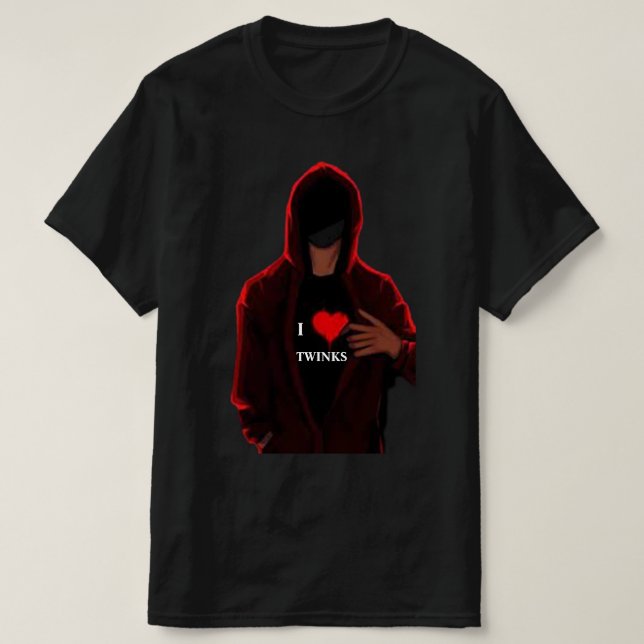 I Hearks Twinks, LGBTQ+ Camiseta De Papi Gay (Diseño del anverso)